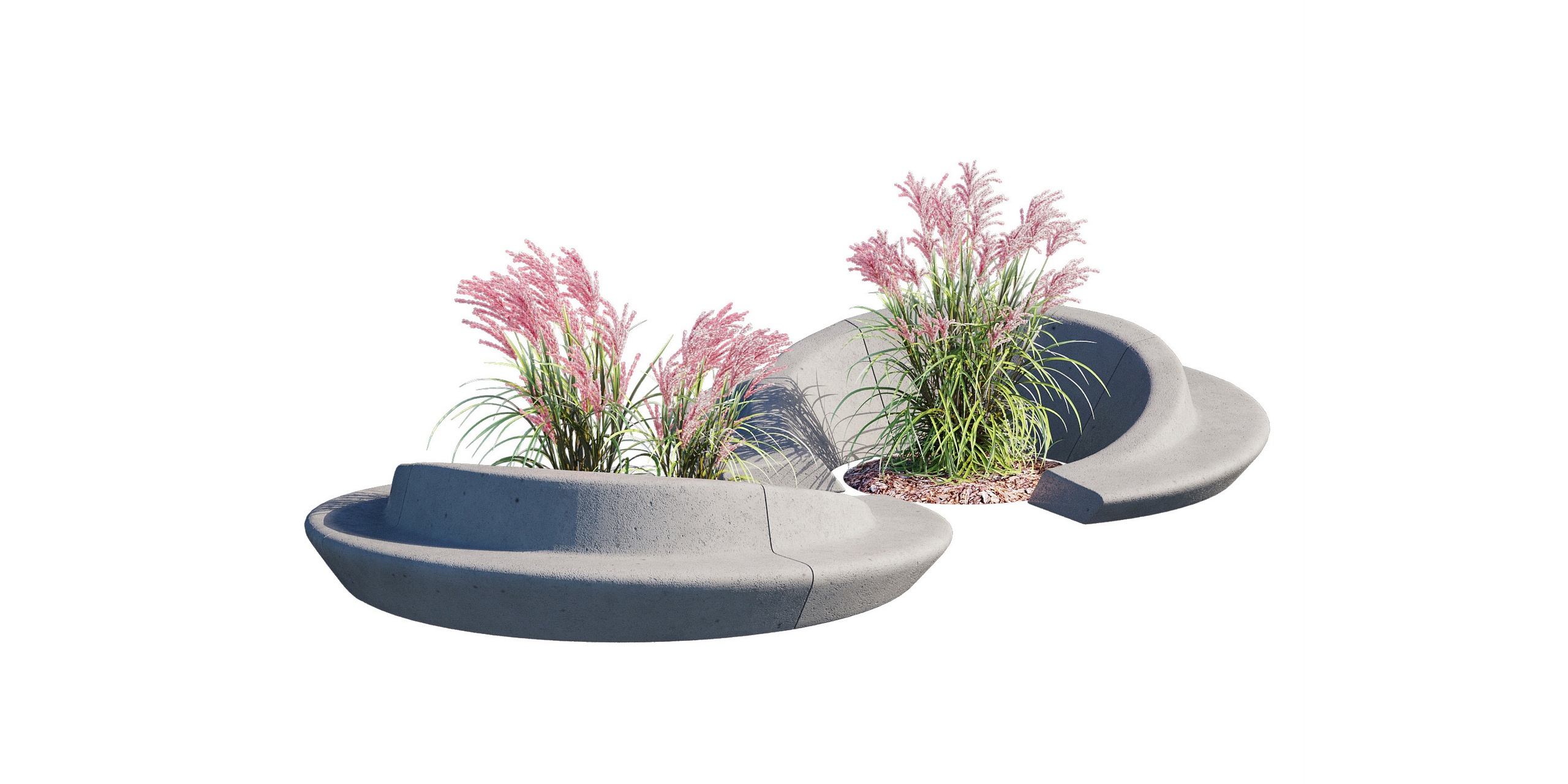 Media 1 for listing Nest Concrete Bench