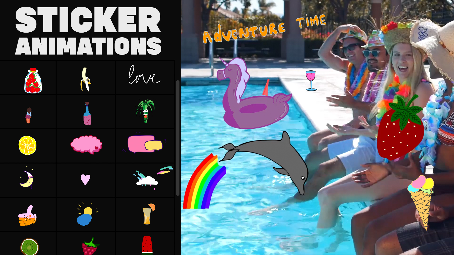 Happy Summer Stickers | Fab