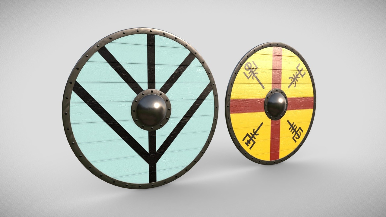 Media 1 for listing Viking shield