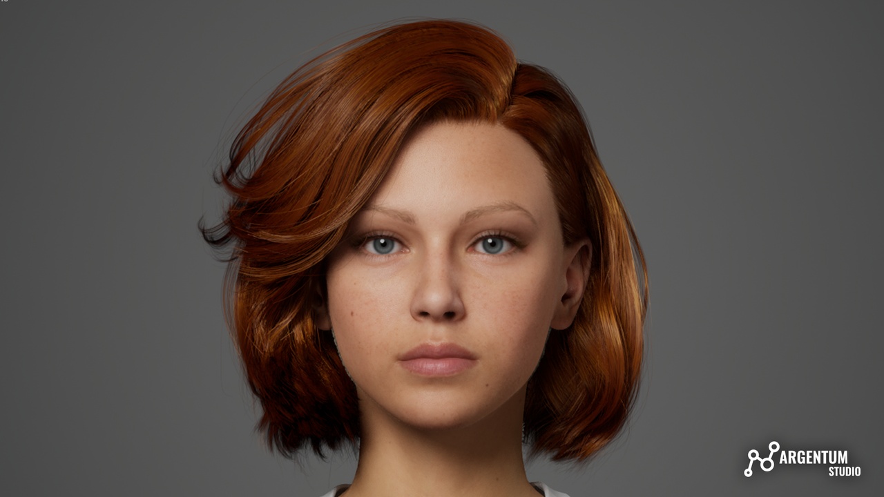 Media 1 for listing Middle Length Bob Hair - Argentum - W002