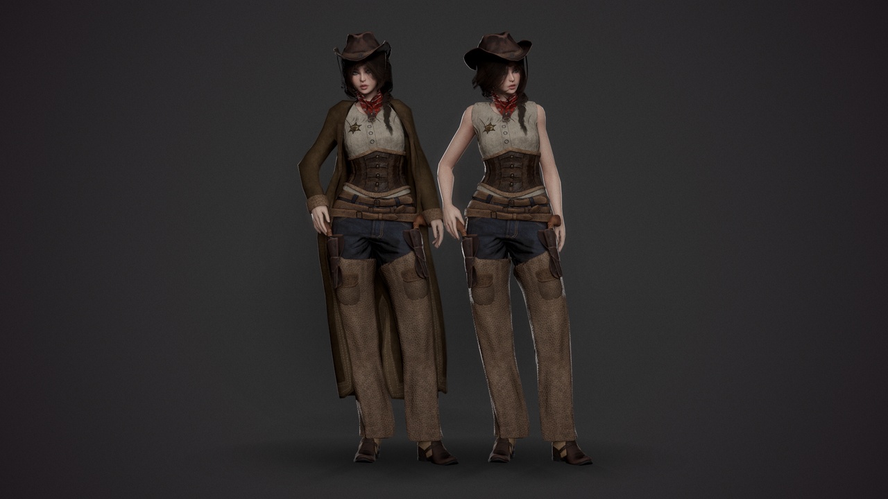 Media 1 for listing Cowboy Lady