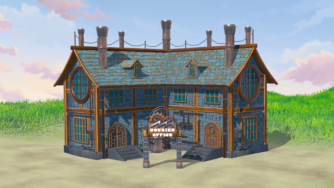 Media 1 for listing Steampunk - Courier Office