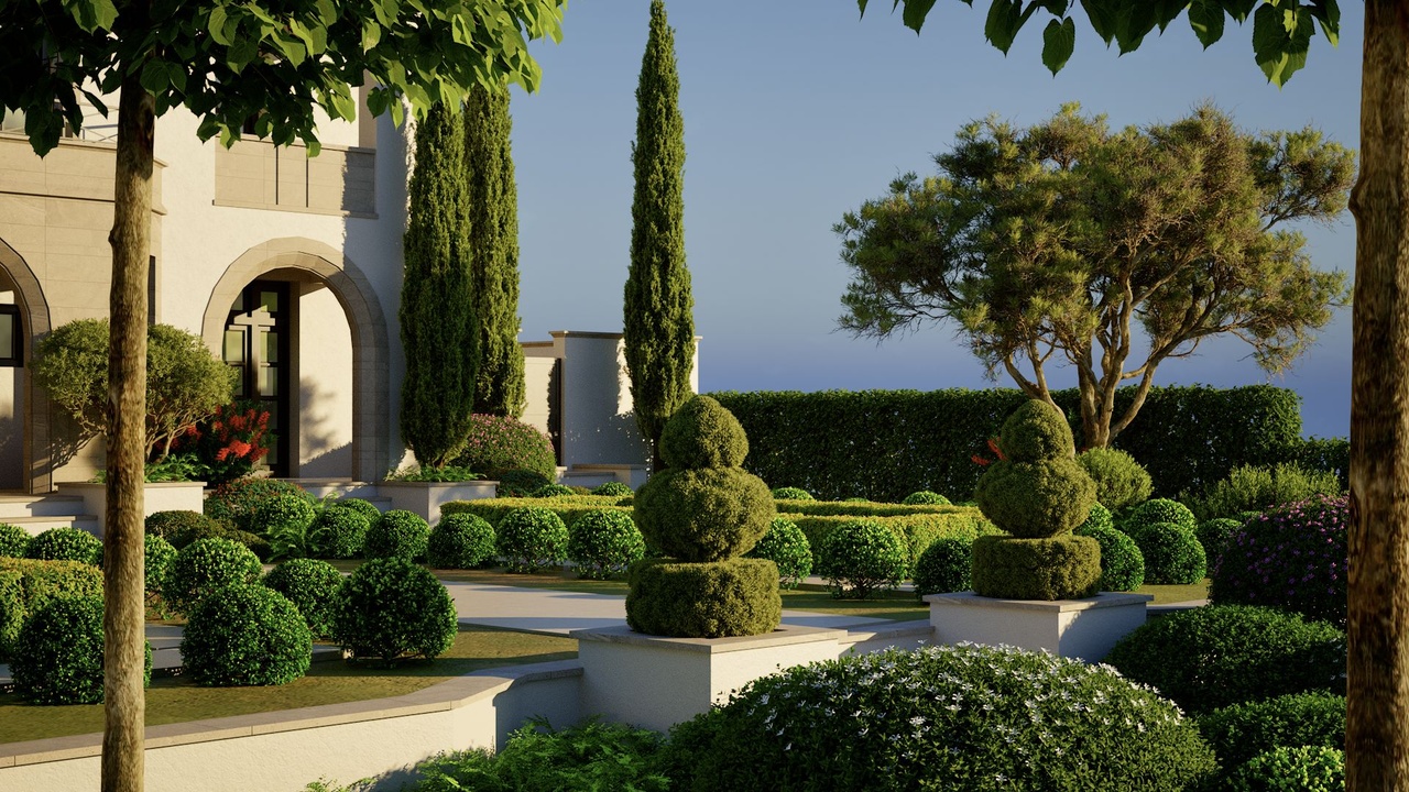 Media 1 for listing Realistic Garden Plants for Archviz – Pack 02