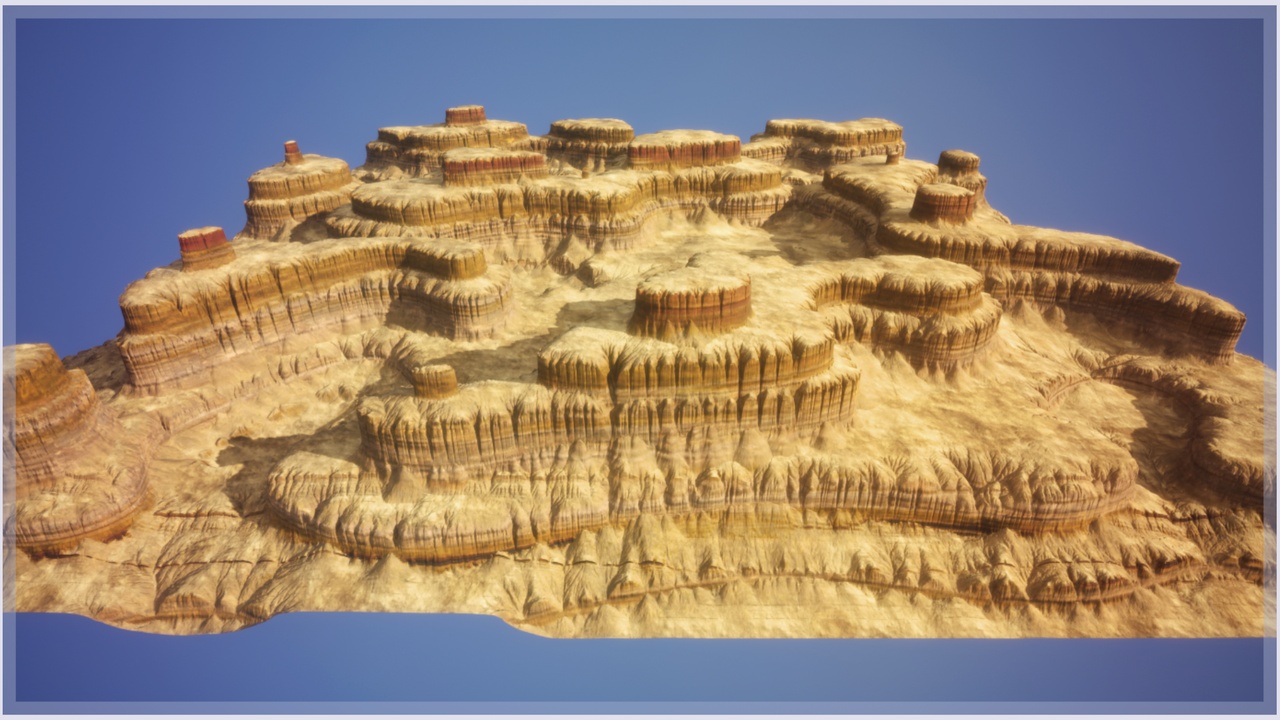 Media 1 for listing 20 Nanite Canyon Mesh and Heightmaps + Auto blend material