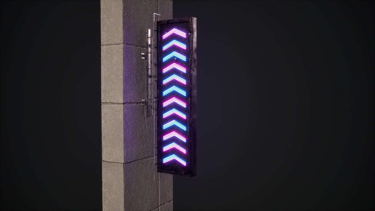 Media 1 for listing CyberPunk Neon Signs