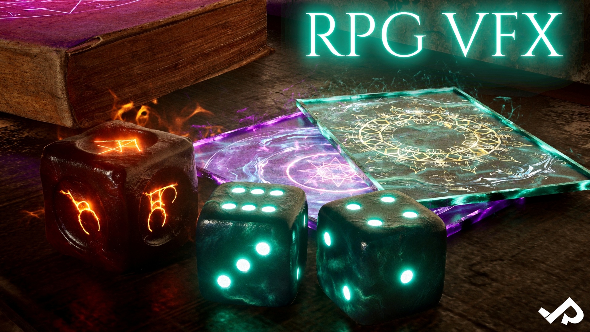 Media 1 for listing Tabletop & RPG - Cinematic Card & Dice VFX