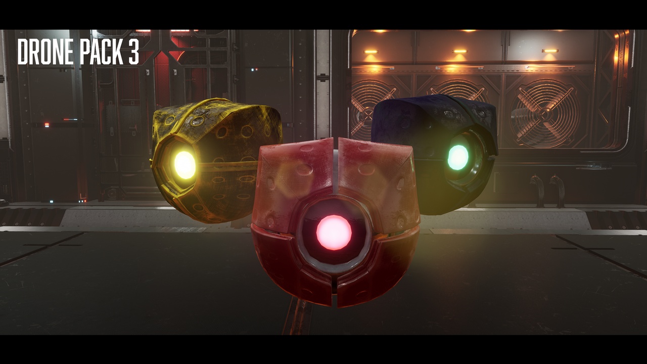 Media 1 for listing Customizable Companion Cyclops Drone Pack 3