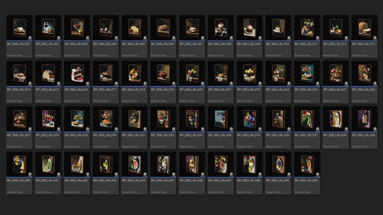 Media 1 for listing 50 Still Life Paintings Vol. 1