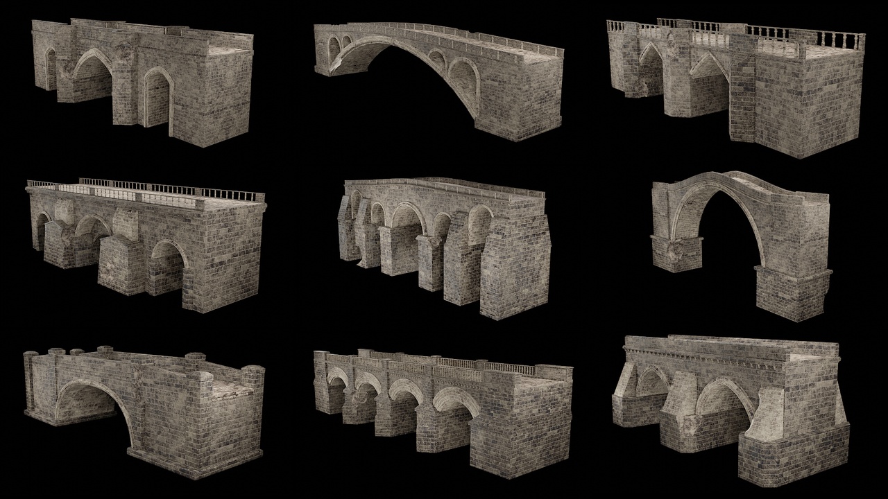 Media 1 for listing Medieval Stone Bridges