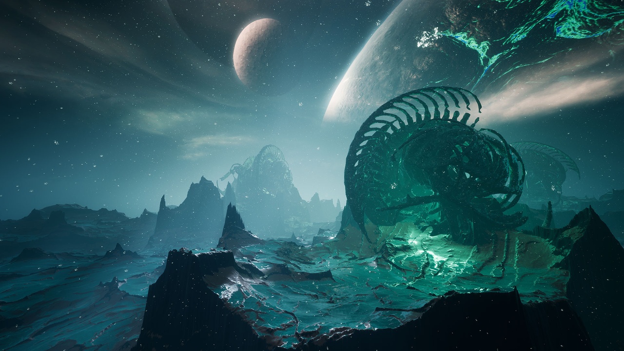 Elite Landscapes: Fractal Alien 제품 등록을 위한 미디어 1개