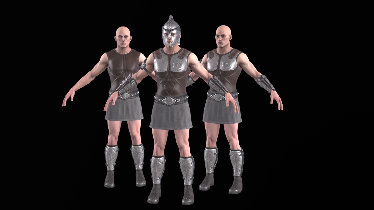 Media 1 for listing Greek Warrior 01