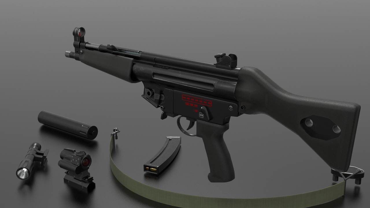Mp V5 Submachine gun (Fps - Tps) ilanı için 1. medya