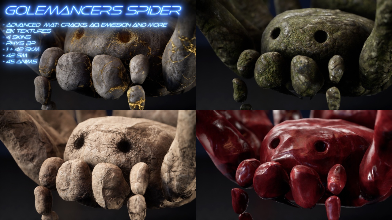 Media 1 for listing Golemancer's Spider