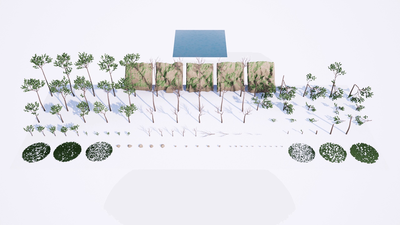 Multimedia 1 para anuncio Low Poly: The Forest