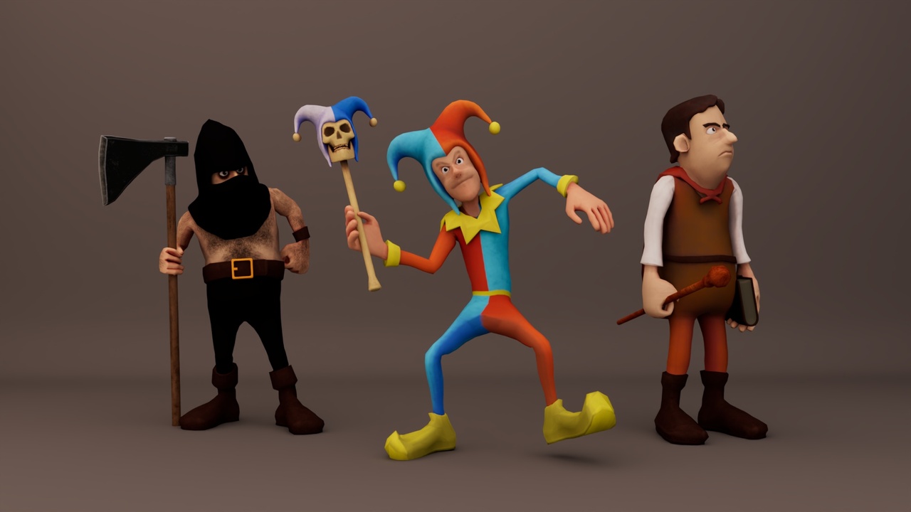 Media 1 for listing dReal Jester Fantasy Character Pack