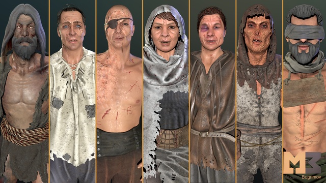 NPC Beggars Pack