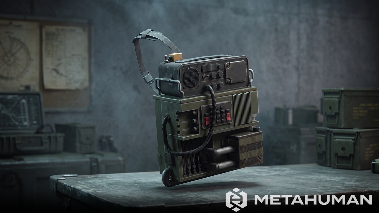 Media 1 for listing Post-apocalyptic military radio backpack designed for survival