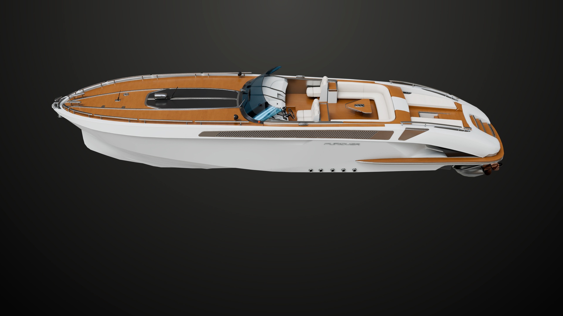 Media 1 for listing Yacht Boat 01 White Rig Interior All PBR Unity UE Textures