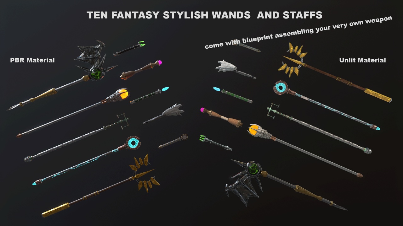 Medium 1 für Eintrag Ten Stylish Staffs and Wands