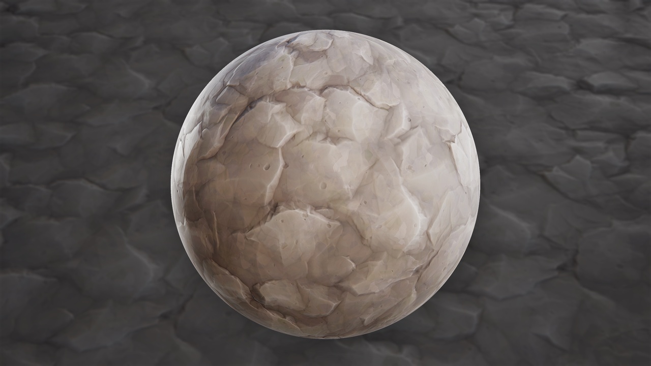Media 1 for listing Stylized Stone 01A - Material