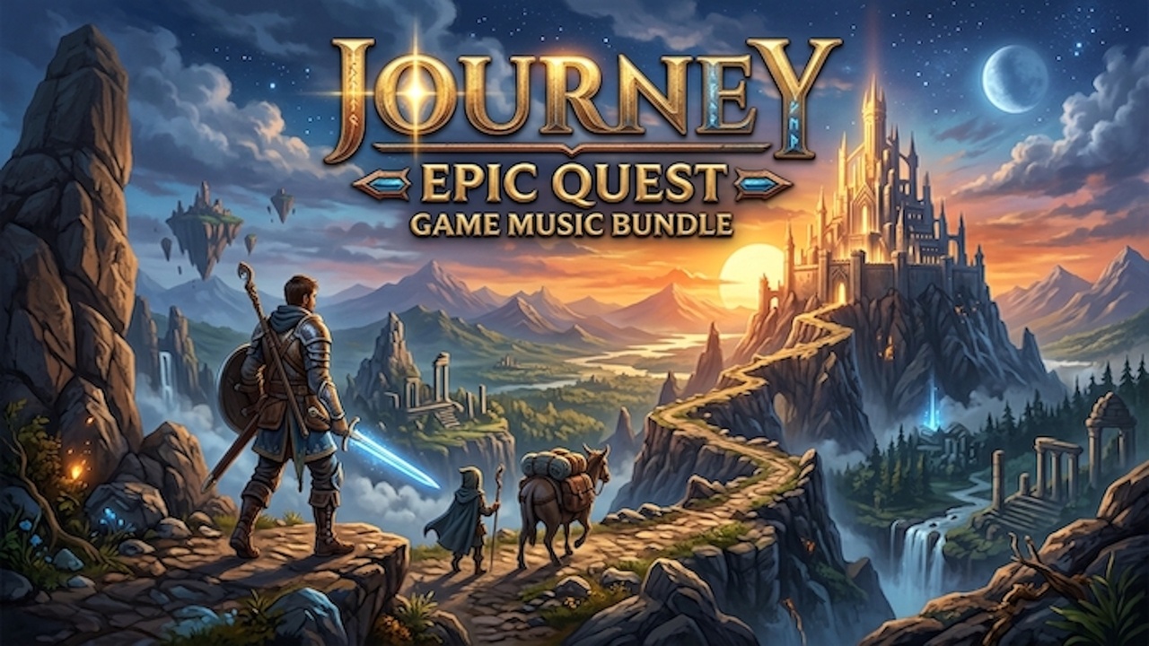 Media 1 for listing JOURNEY – Epic Quest Game Music Bundle