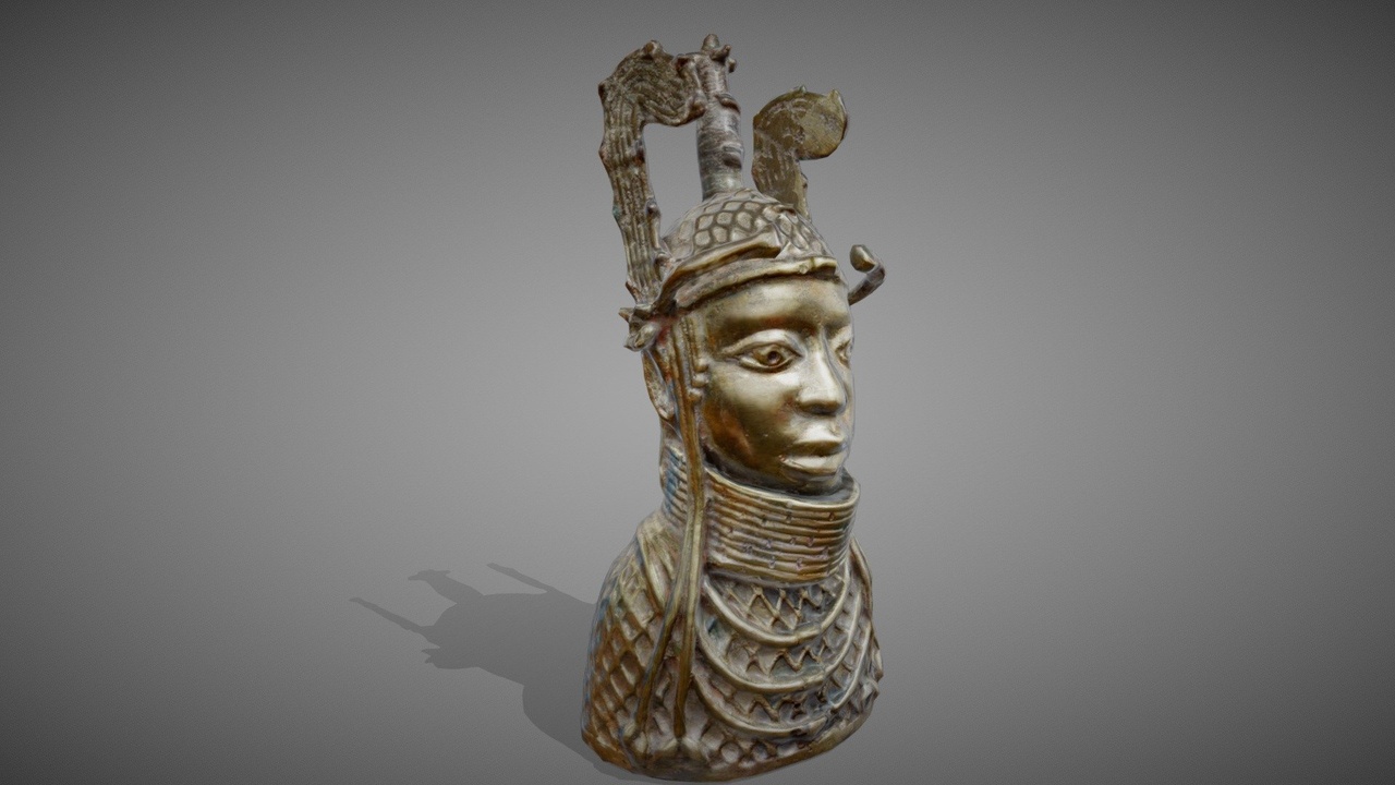 Media 1 for listing Oba Esigie bronze Bust