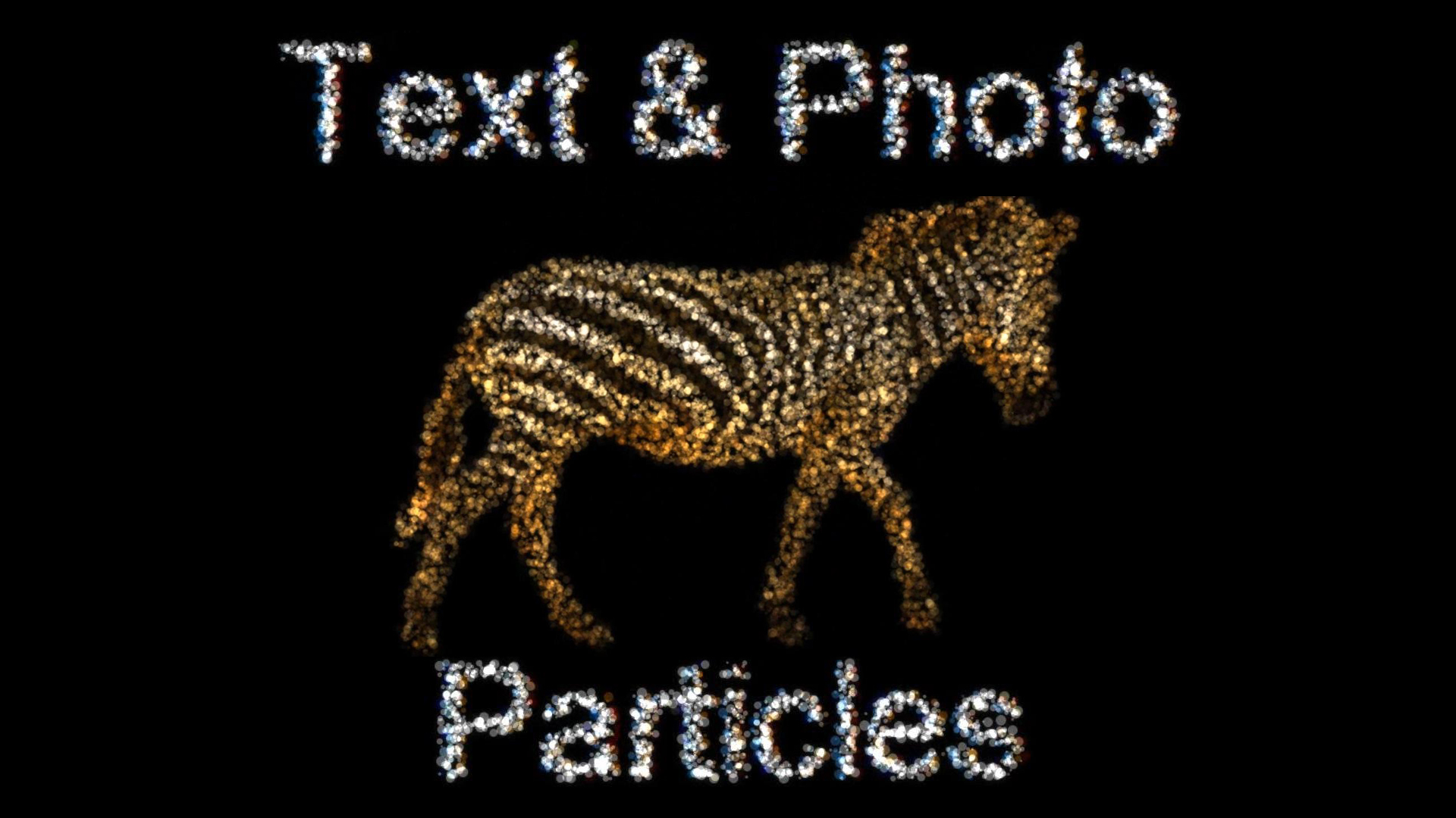 Text & Photo Particles Effects | Fab