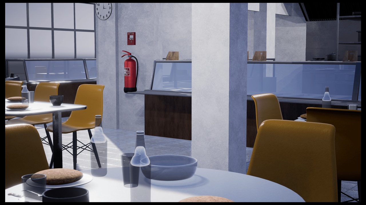 商品 School Cafeteria – Japanese School Kitchen 的媒体 1