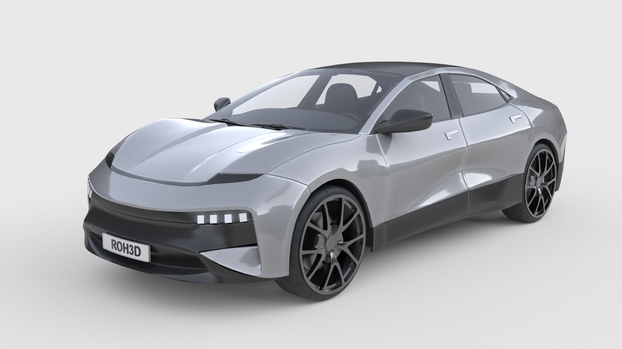 Mídia 1 do anúncio Generic Performance EV Sedan