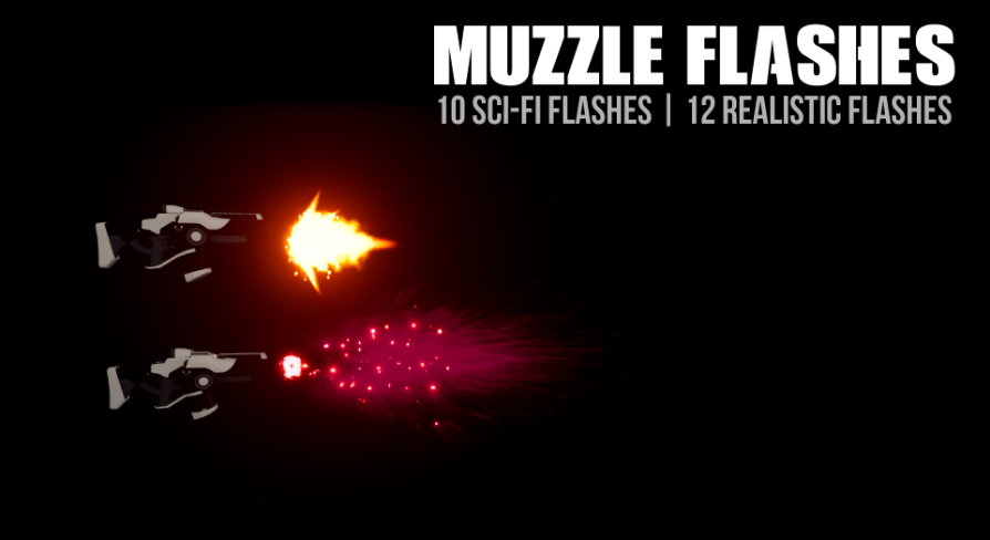 Muzzle Flash VFX | Fab