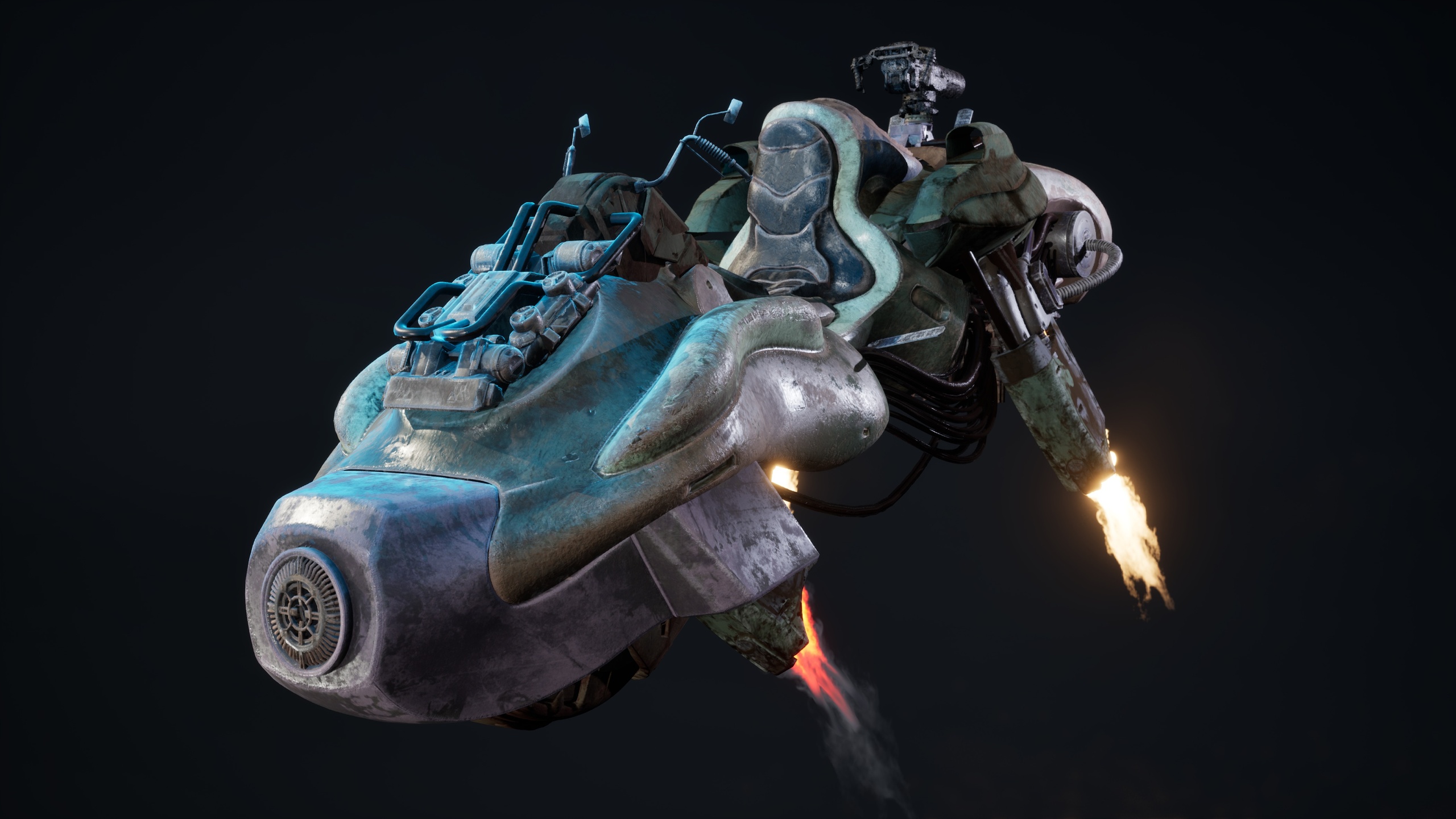 Media 1 for listing RUSTWIND R-02 | Sci-Fi Vehicle