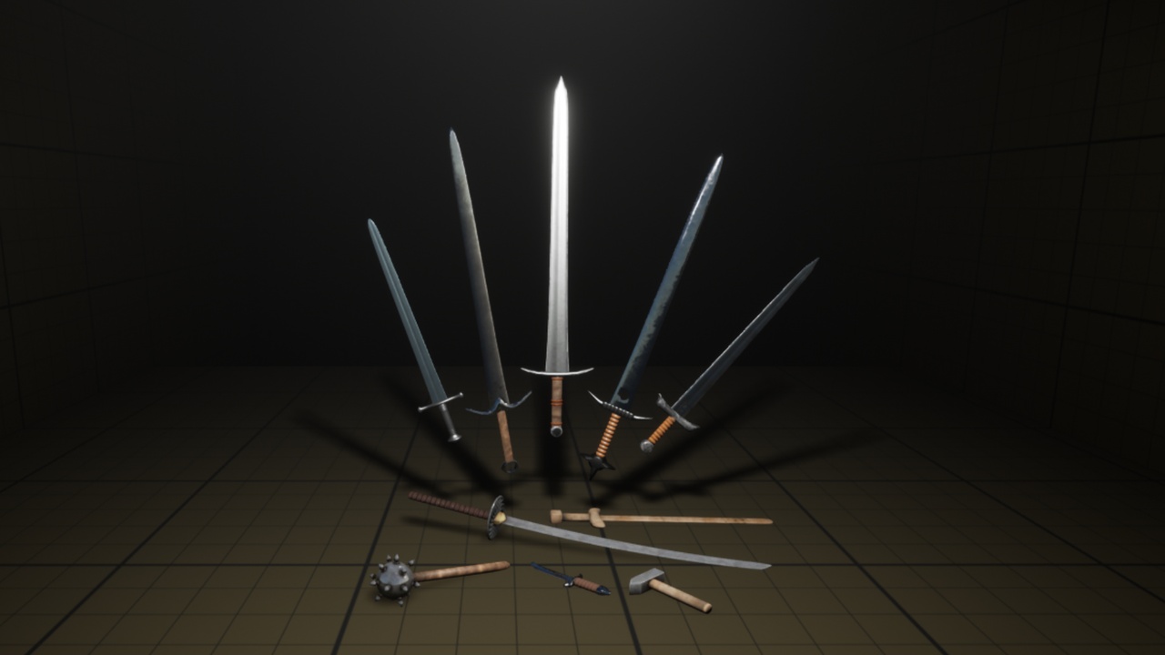 商品 Medieval Weapons - Starter Pack 的媒体 1