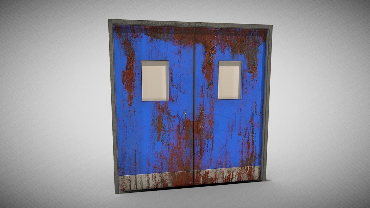 Media 1 for listing Double doors - rusted