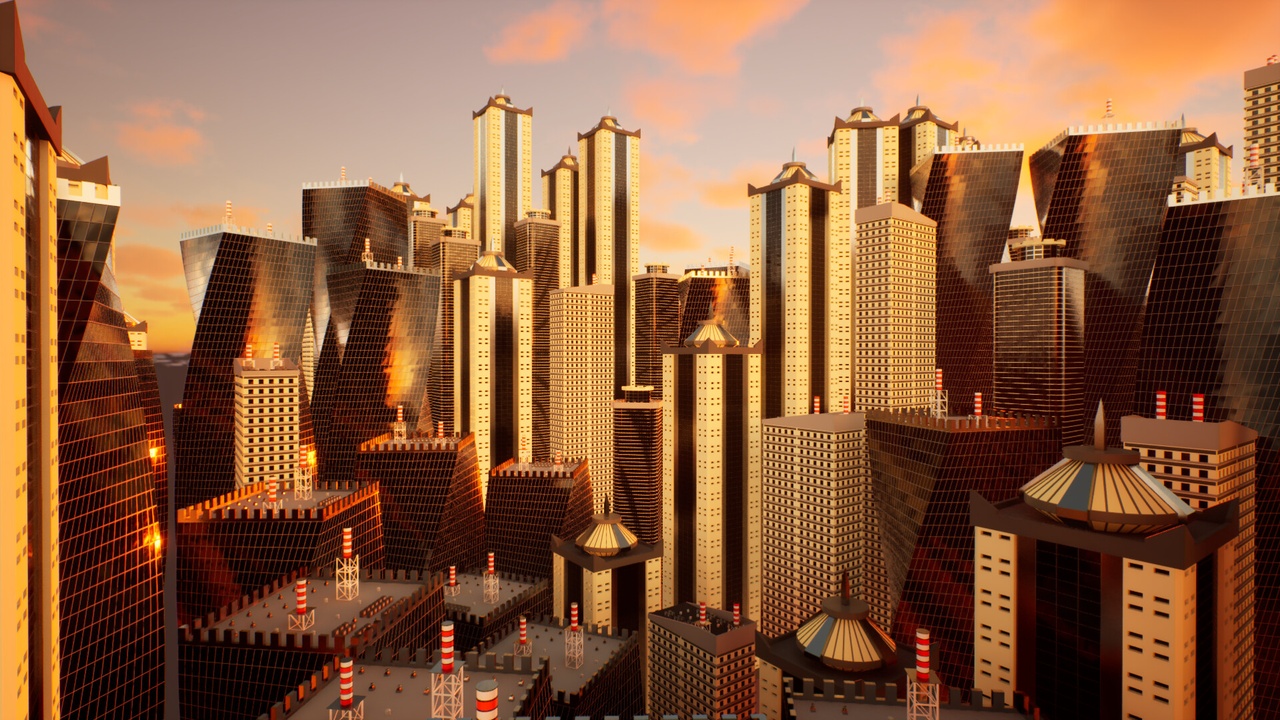 Medios 1 para el artículo Procedural Modular City Buildings Pack – Vol. 2