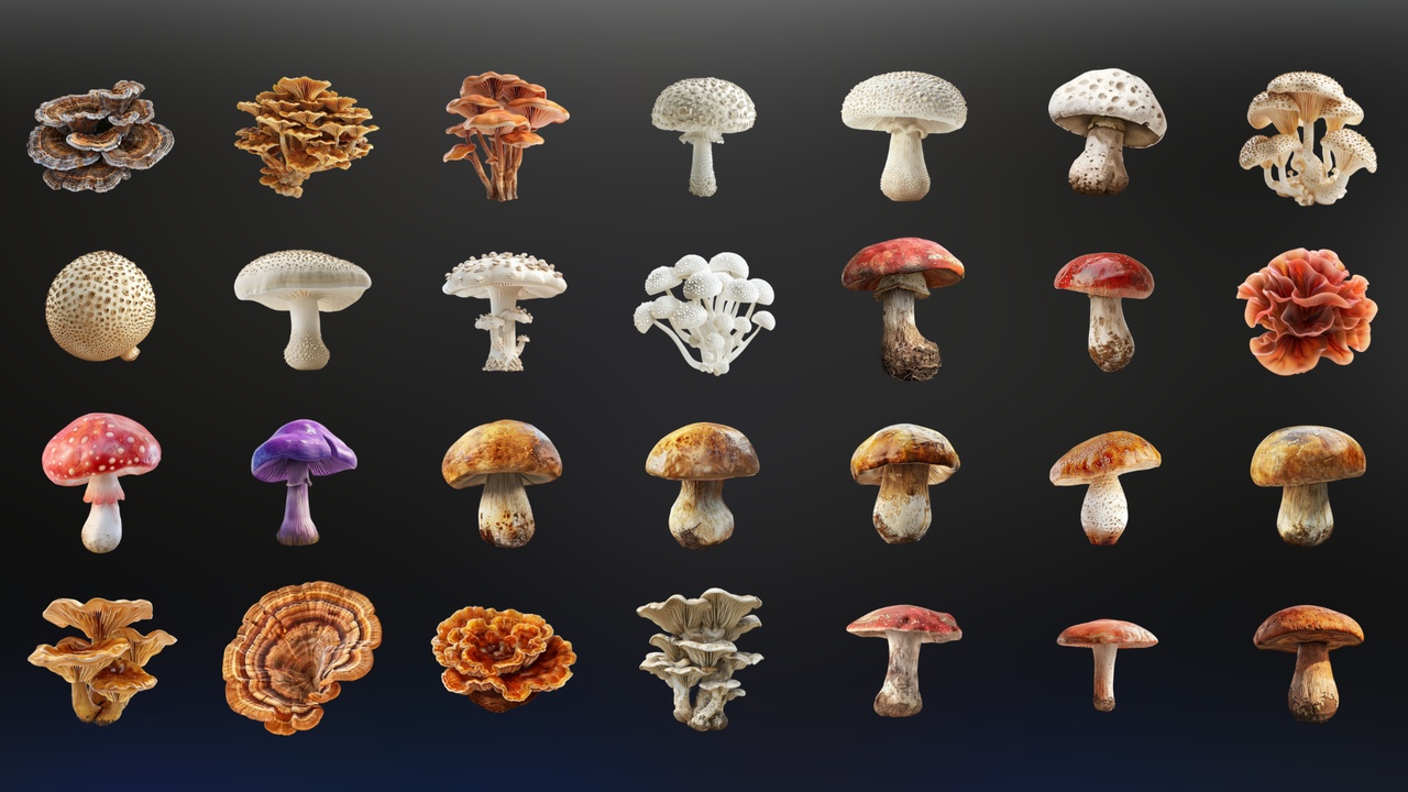 Media 1 for listing Mushrooms - Icon Pack