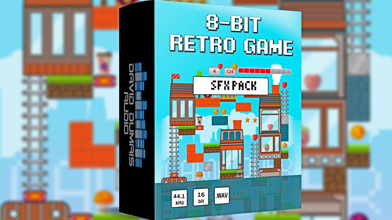 Media 1 for listing 8-Bit Retro Game SFX Pack