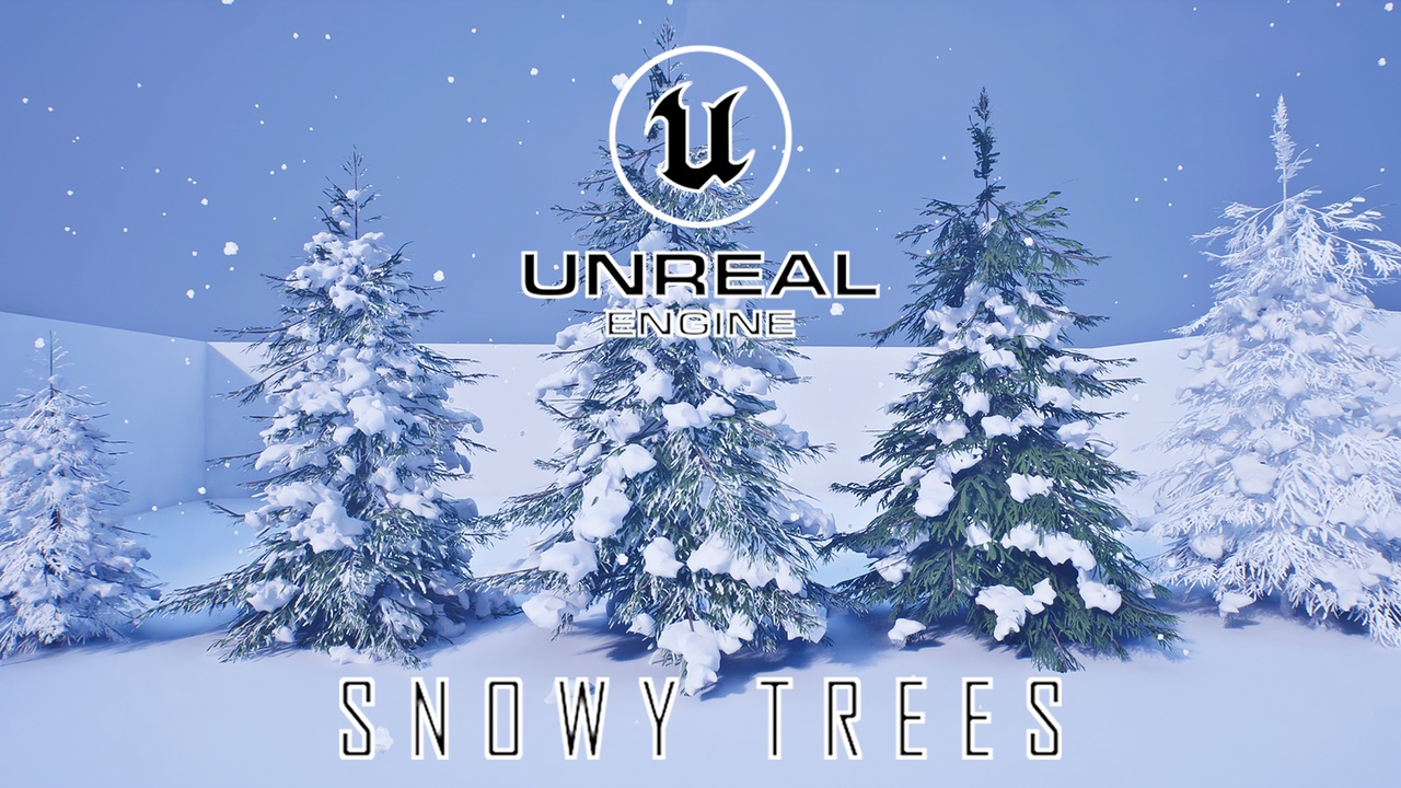 Media 1 for listing Snowy Trees Unreal Engine 5