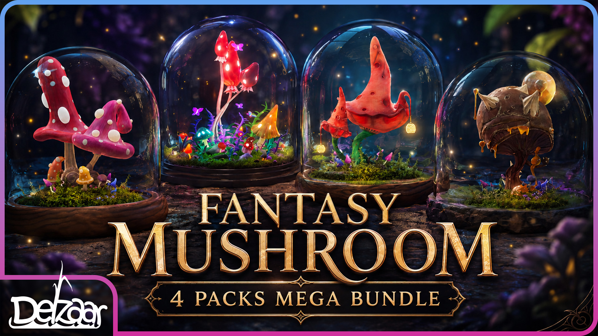 Fantasy Mushroom Mega Bundle | Fab