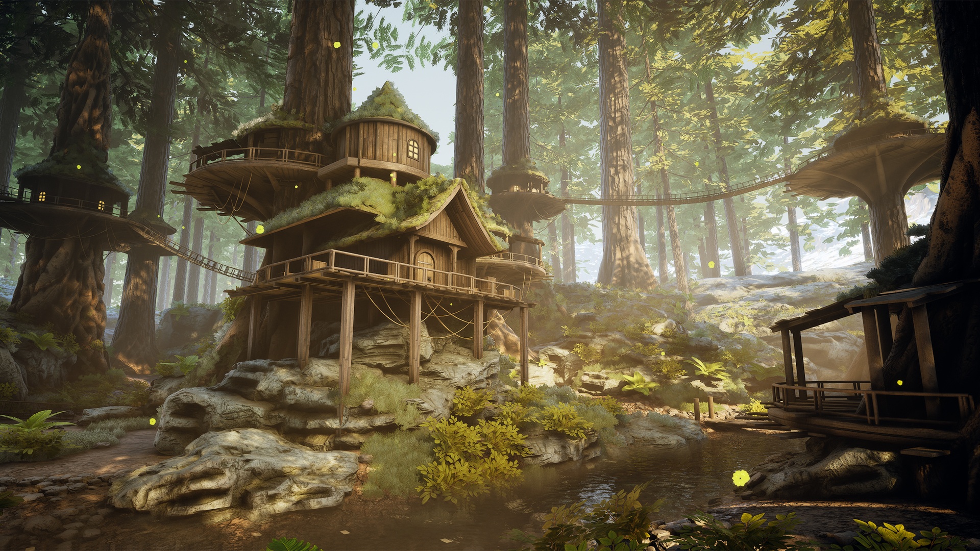 Media 1 for listing Fantasy Forest Village Kit