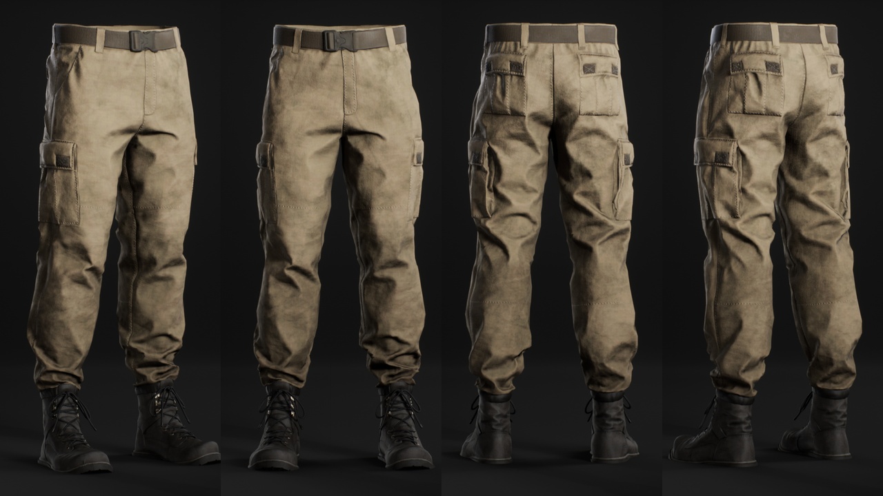 Media 1 for listing Military Pants - Metahuman