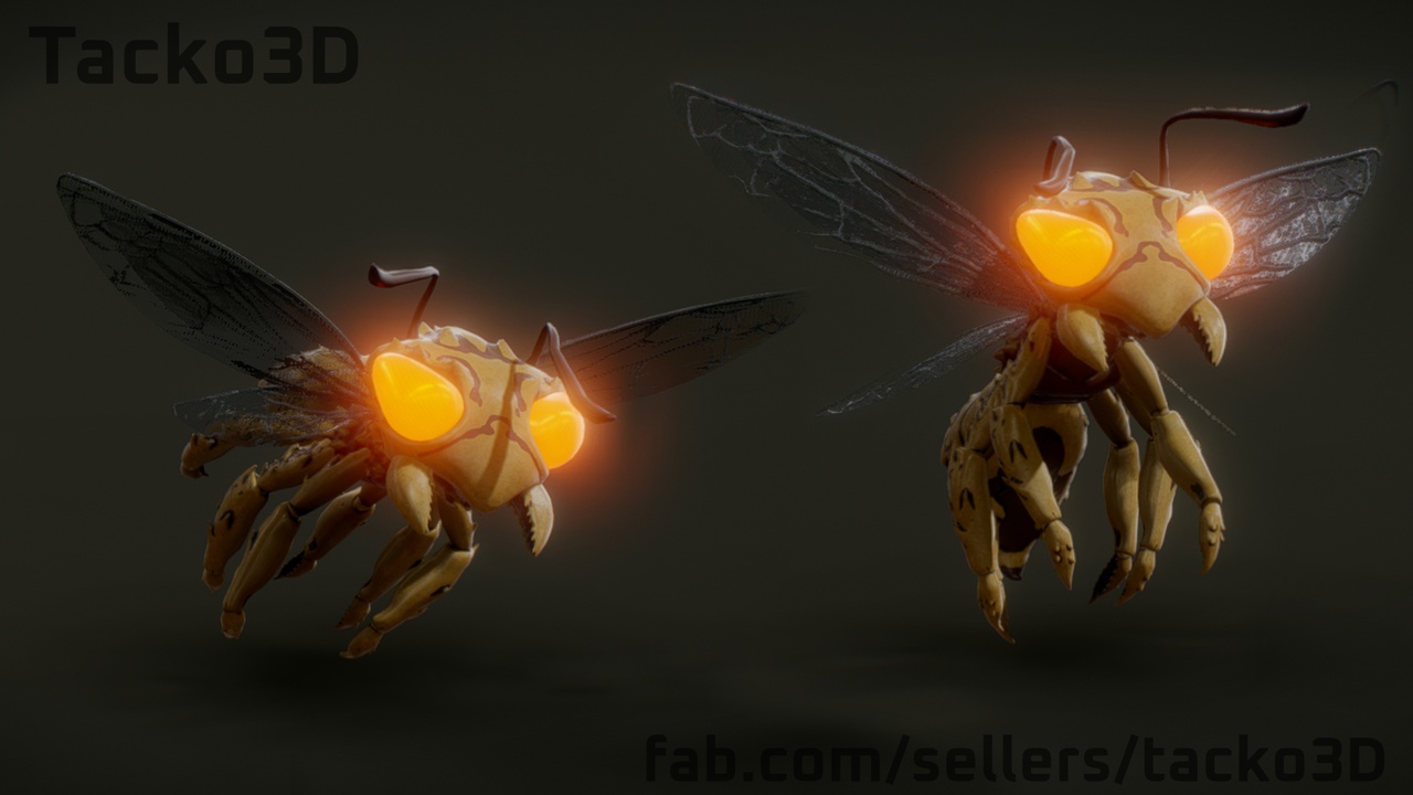 Media 1 for listing Razor Bug - Alien Mosquito