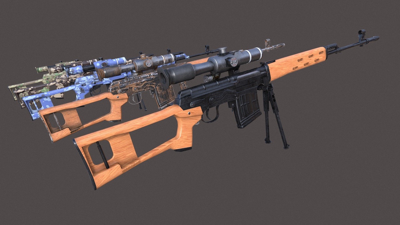 Media 1 for listing SVD Sniper Rifle Dragunov