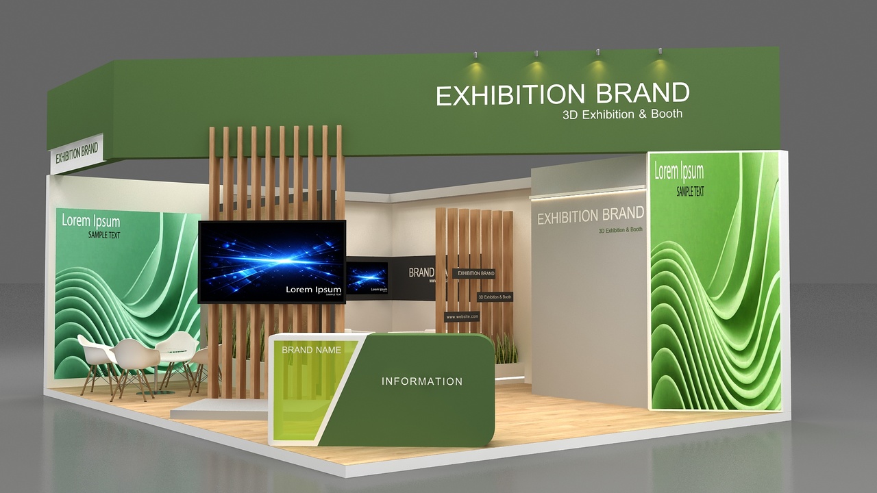 Media 1 for listing 3d booth exhibition