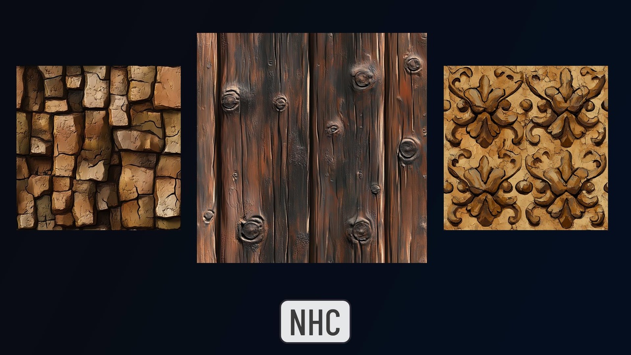 出品NHC - Woodgrain Texturesのメディア1