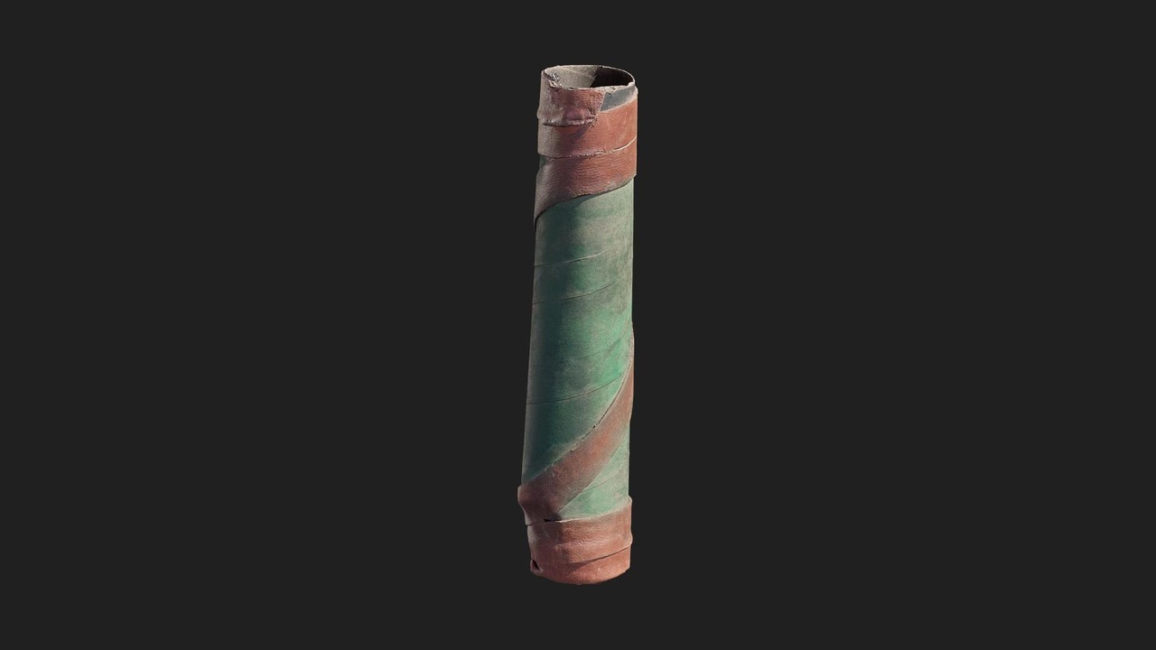Media 1 for listing Historic Medieval Weapon Quiver Leather Green 01