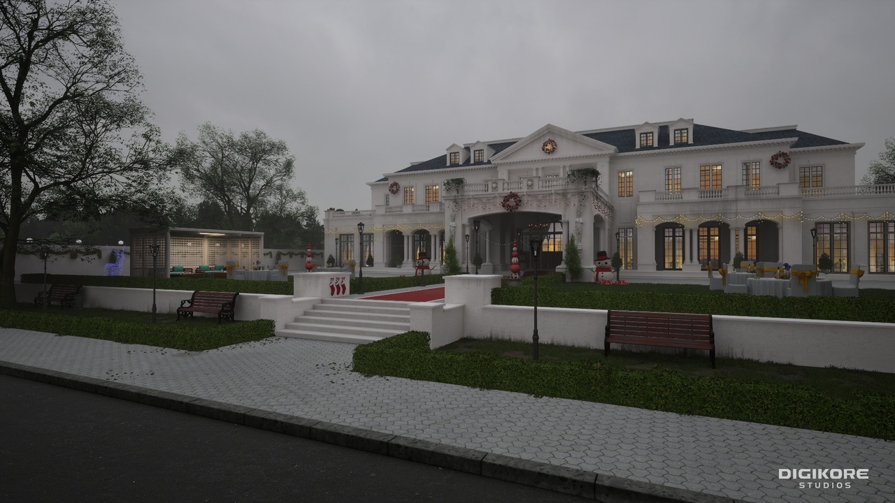 Media 1 for listing Christmas House Day Exterior