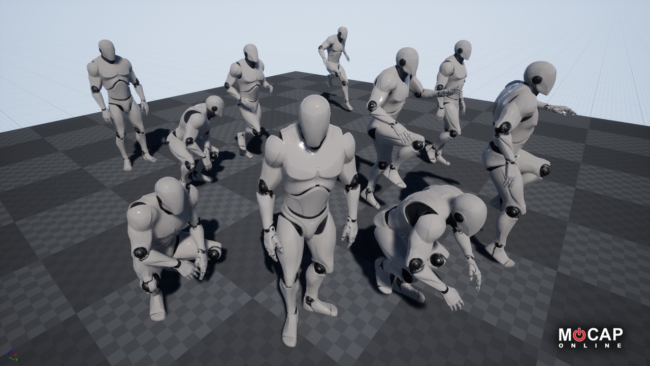 商品 Mobility Starter - MoCap Animation Pack 的媒体 1