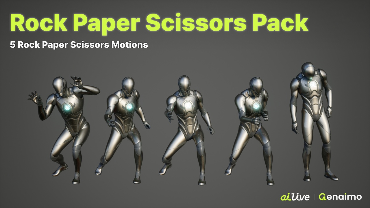 Media 1 for listing Rock Paper Scissors Pack