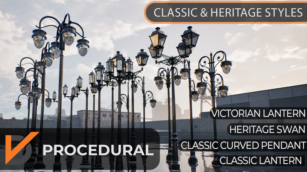 Media 1 for listing DV Procedural Urban Light Pack