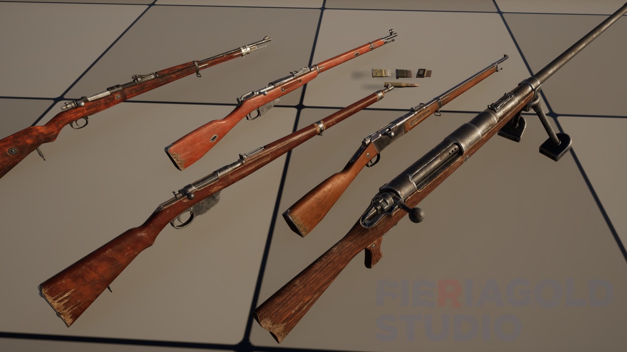 Media 1 for listing Rifles WW1